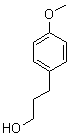 3-(4-甲氧苯基)-1-丙醇分子式结构图