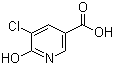 5-氯-6-羟基烟酸分子式结构图