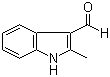 2-甲基吲哚-3-甲醛分子式结构图