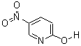 2-羟基-5-硝基吡啶分子式结构图