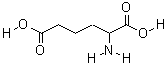 DL-2-氨基己二酸分子式结构图