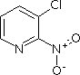 2-硝基-3-氯吡啶分子式结构图