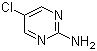 2-氨基-5-氯嘧啶分子式结构图