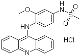 盐酸胺苯吖啶分子式结构图