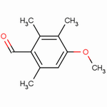 4-甲氧基-2.3.6-三甲基苯甲醛分子式结构图