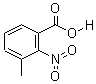 3-甲基-2-硝基苯甲酸分子式结构图