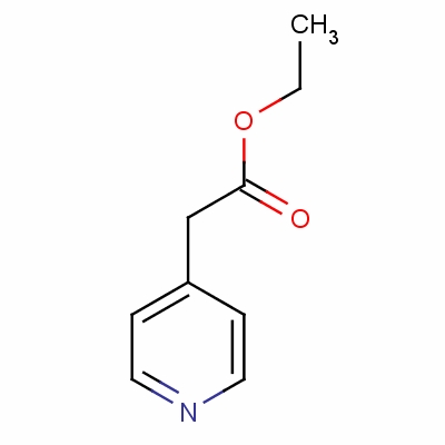 4-吡啶乙酸乙酯分子式结构图