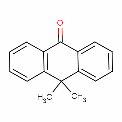 10,10-二甲基蒽酮分子式结构图