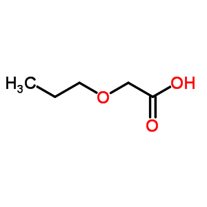 丙氧基乙酸分子式结构图