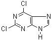 2,6-二氯嘌呤分子式结构图