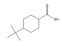 4-叔丁基环己基甲酸分子式结构图