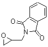 N-(2,3-环氧丙基)邻苯二甲酰胺分子式结构图