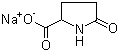 2-吡咯烷酮-5-羧酸钠分子式结构图