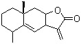 土木香内酯分子式结构图