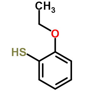 2-乙氧基苯硫酚分子式结构图