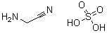 氨基乙腈硫酸盐分子式结构图