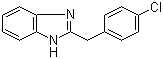 2-对氯苄基苯并咪唑分子式结构图