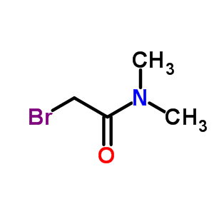 2-溴-N,N-二甲基乙酰胺分子式结构图