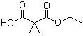 2,2-二甲基丙二酸单乙酯分子式结构图