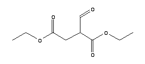 甲酸基丁二酸二乙酯分子式结构图