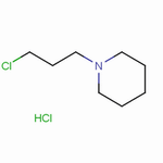 N-(3-氯丙基)哌啶盐酸盐分子式结构图