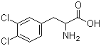 3,4-二氯苯丙氨酸分子式结构图