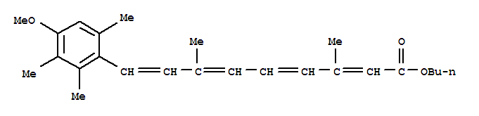 阿维A酸丁酯分子式结构图