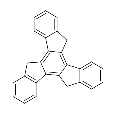 三聚茚分子式结构图