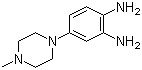 4-(4-甲基哌嗪基)-1,2-苯二胺分子式结构图