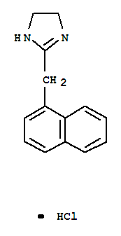 萘甲唑啉盐酸盐分子式结构图