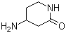 4-氨基-2-哌啶酮分子式结构图