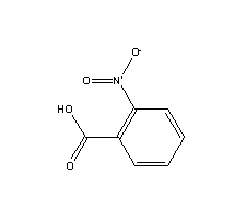 2-硝基苯甲酸分子式结构图