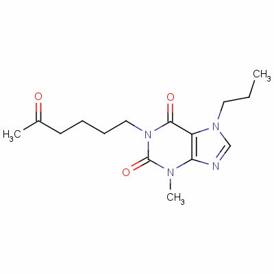 普罗潘非林分子式结构图