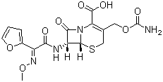 头孢呋辛分子式结构图