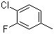 3-氟-4-氯甲苯分子式结构图