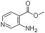 3-氨基吡啶-4-甲酸甲酯分子式结构图