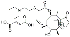 延胡索酸泰妙菌素分子式结构图