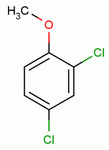 2,4-二氯苯甲醚分子式结构图