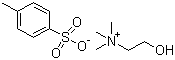 胆碱对甲苯磺酸盐分子式结构图