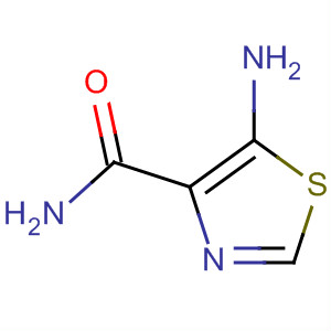 5-氨基-4-噻唑甲酰胺分子式结构图