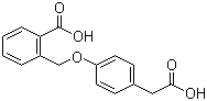 2-[(4-羧甲基苯氧基)甲基]苯甲酸分子式结构图