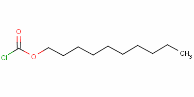 氯甲酸癸酯分子式结构图