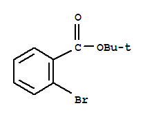 2-溴苯甲酸叔丁酯分子式结构图