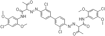 颜料黄83分子式结构图