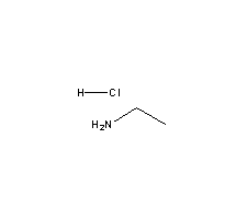 一乙胺盐酸盐分子式结构图