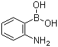 2-氨基苯硼酸分子式结构图