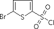 5-溴噻吩-2-磺酰氯分子式结构图