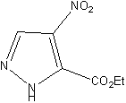 4-硝基吡唑-5-羧酸乙酯分子式结构图