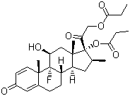 二丙酸倍他咪松分子式结构图