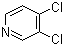3,4-二氯吡啶分子式结构图